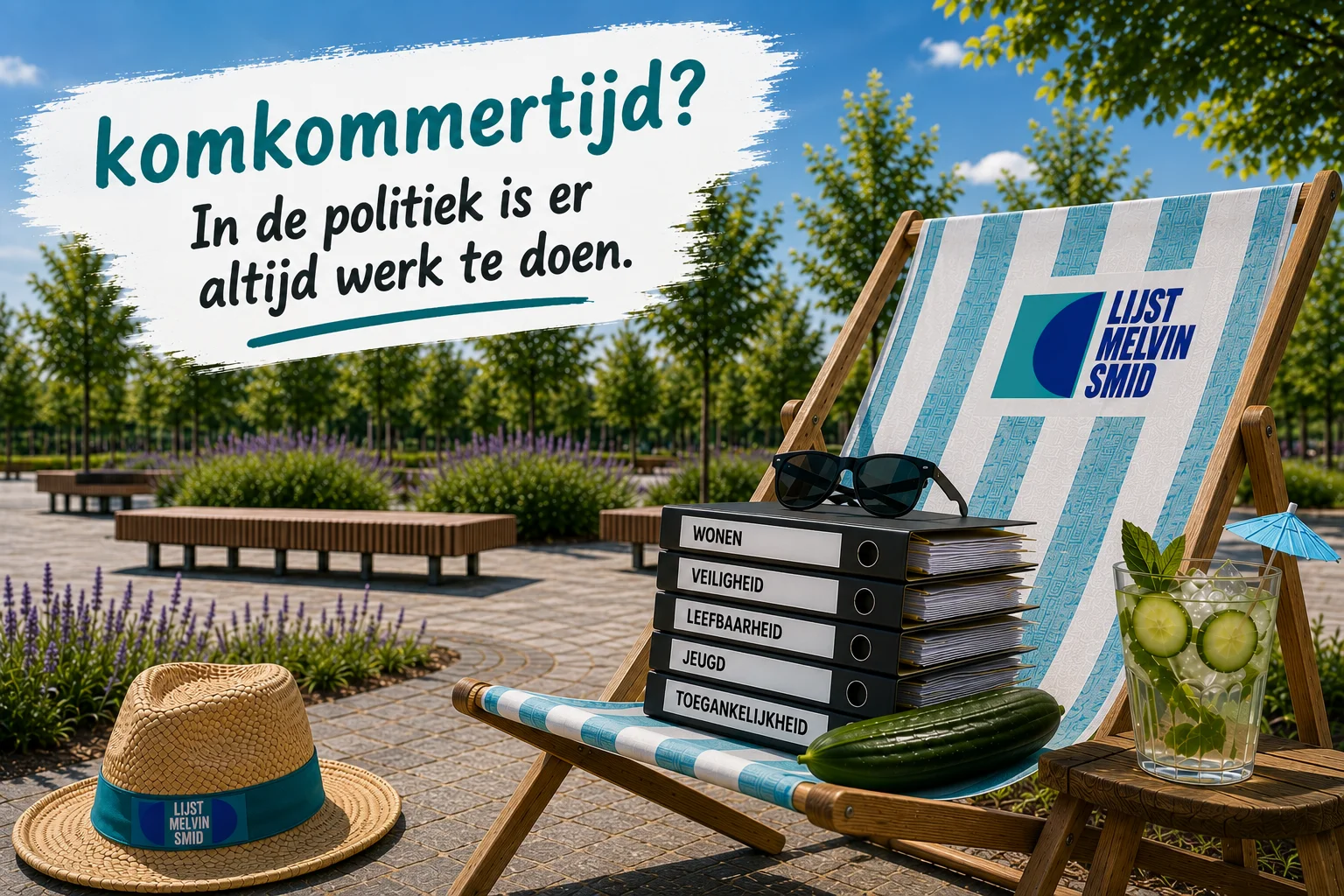 Komkommertijd? Dat bestaat niet in de politiek… toch?